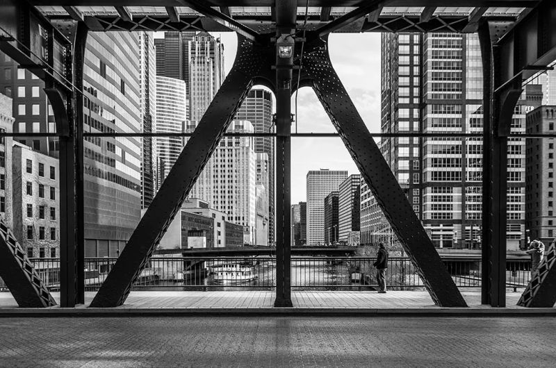 Chicago business district